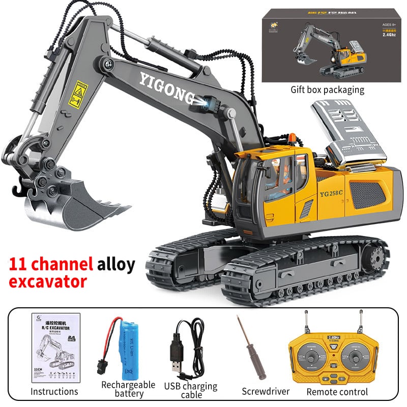 Davy | Hydraulic Full Metal Graver G308H 1/14 RTR