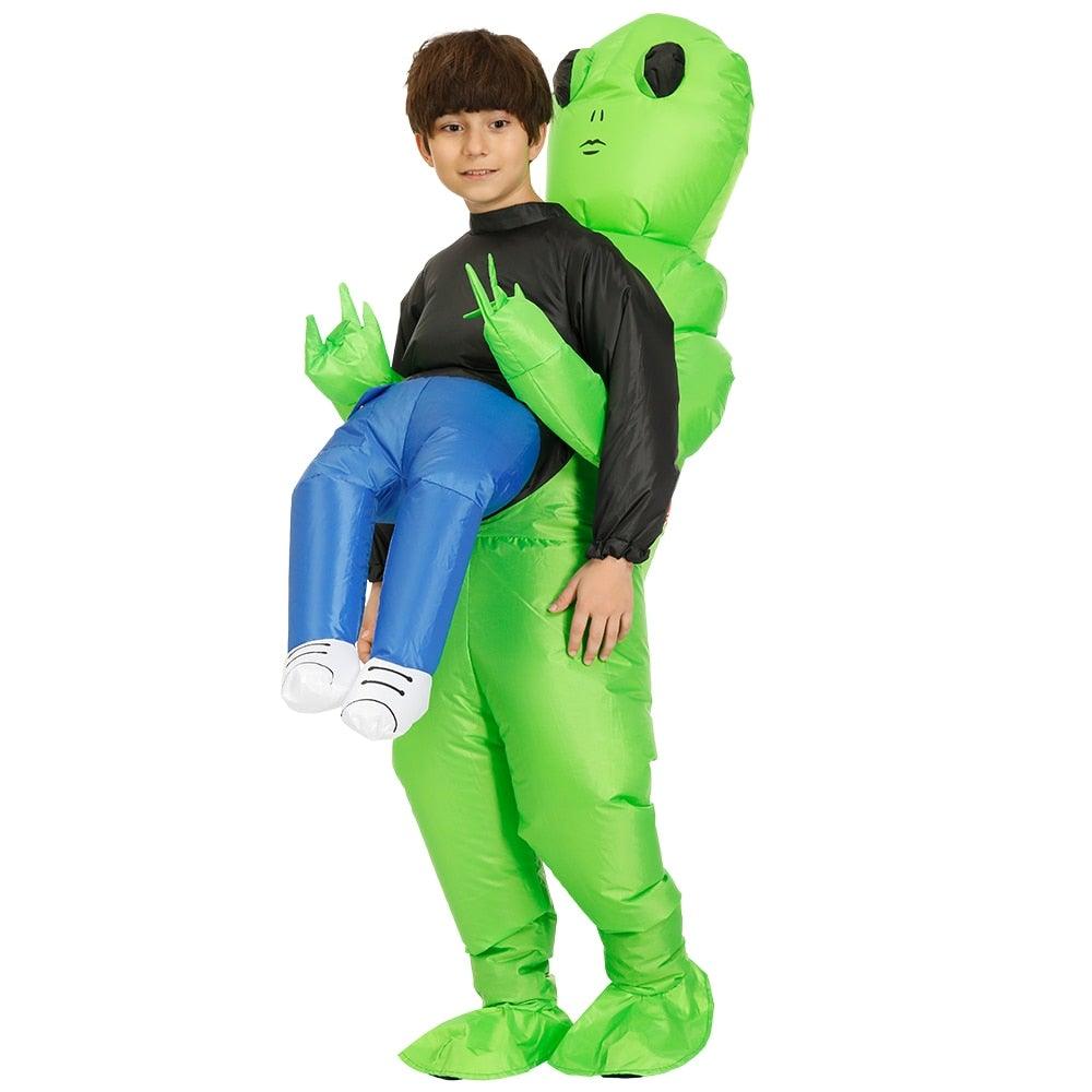 Davy | Inflatable Alien Ride-On Costume for All Ages