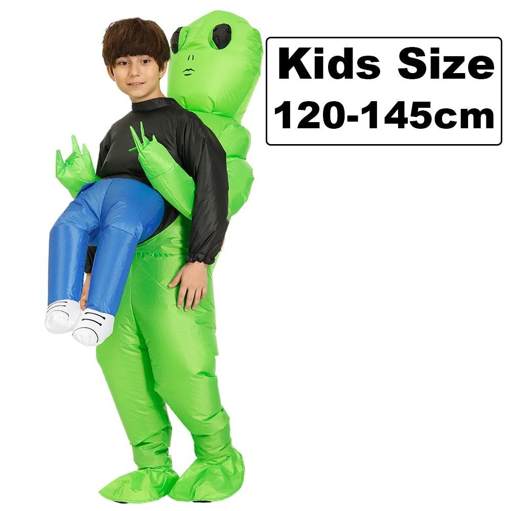 Davy | Inflatable Alien Ride-On Costume for All Ages
