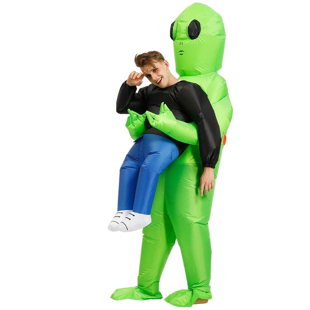Davy | Inflatable Alien Ride-On Costume for All Ages