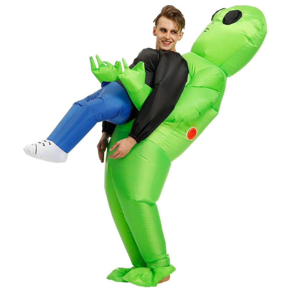 Davy | Inflatable Alien Ride-On Costume for All Ages