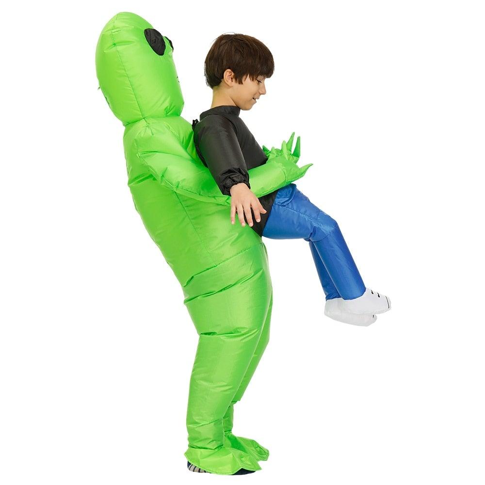 Davy | Inflatable Alien Ride-On Costume for All Ages