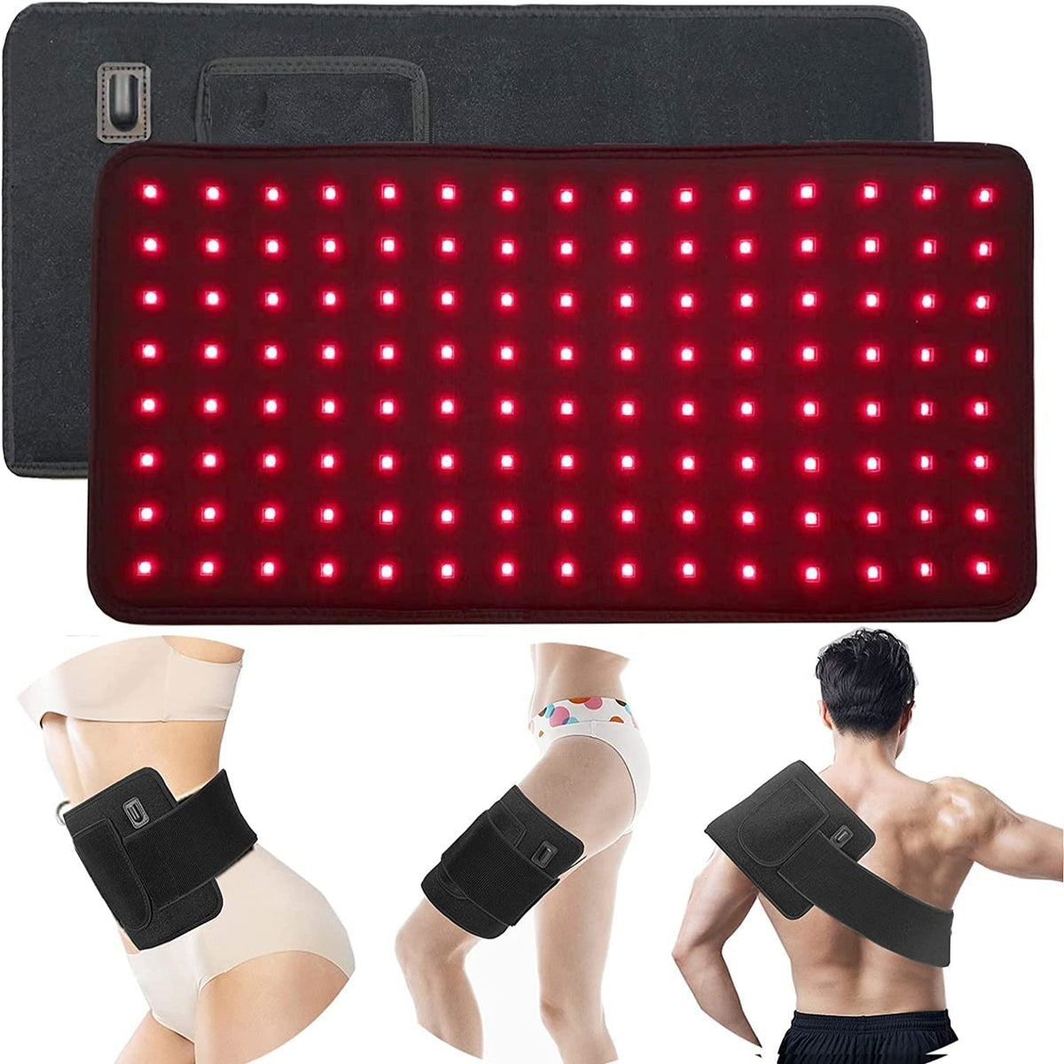 Davy | Infrared Light Therapy Pad Belt – Medical Quality Pain Relief for Back and Muscles
