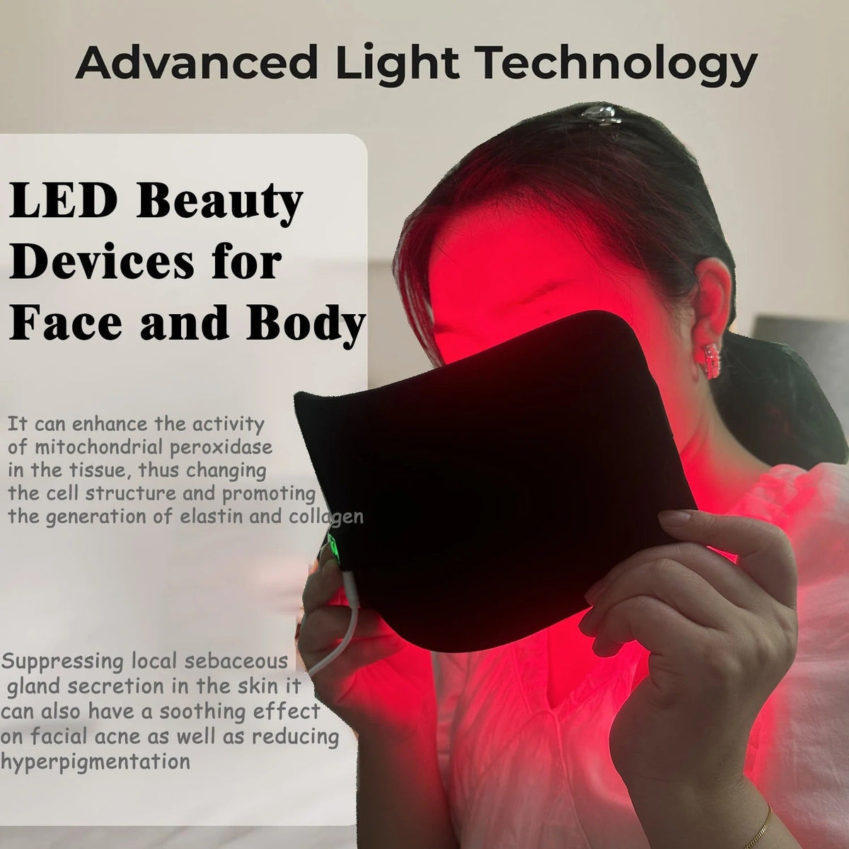 Davy | Infrared Light Therapy Pad Belt – Medical Quality Pain Relief for Back and Muscles