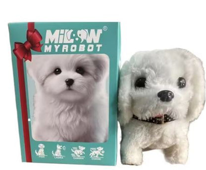 Davy | Interactive Plush Dog with Realistic Movements – For Children & Seniors