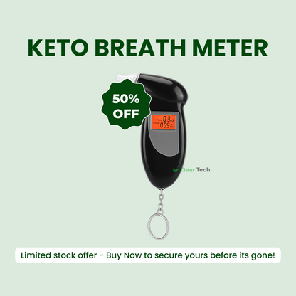 Davy | Keto Breath Meter | Accurate ketosis monitoring for weight loss and dietary optimization at home or on the go