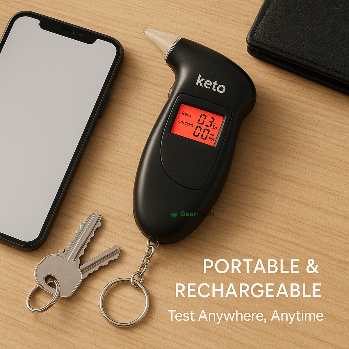 Davy | Keto Breath Meter | Accurate ketosis monitoring for weight loss and dietary optimization at home or on the go