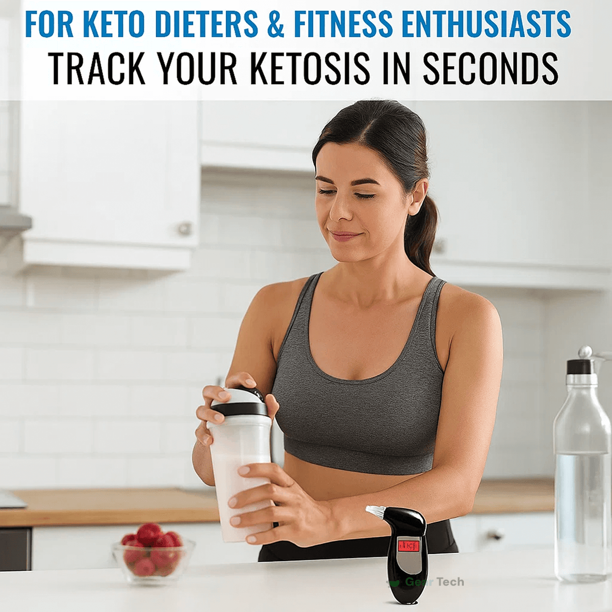 Davy | Keto Breath Meter | Accurate ketosis monitoring for weight loss and dietary optimization at home or on the go