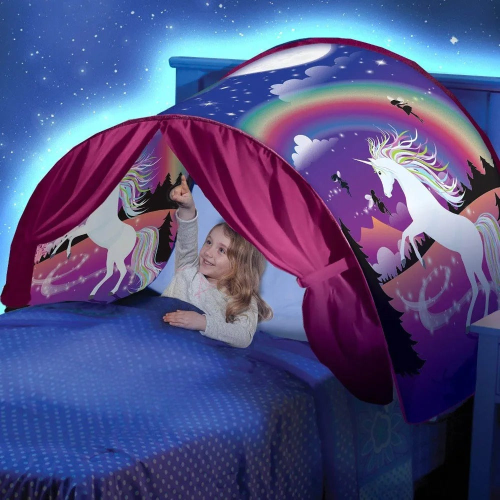 Davy | Kids Bed Tent Dinosaur & Unicorn Designs