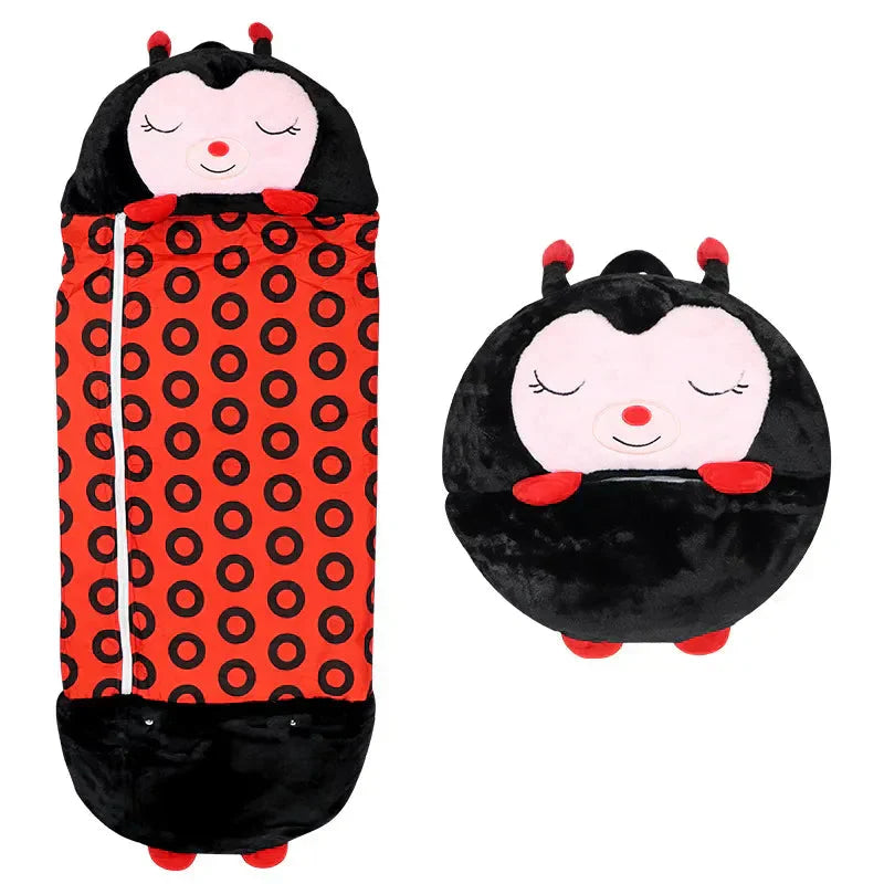 Davy | Kids' Sleeping Bag Plush Toy - Fun Character Design