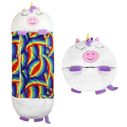 Davy | Kids' Sleeping Bag Plush Toy - Fun Character Design