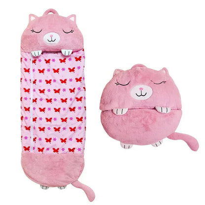 Davy | Kids Sleeping Bag Plush Toy with Fun Character Design