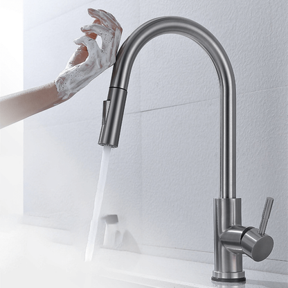 Davy | Kitchen Faucet with Motion Sensor, Pull-Out