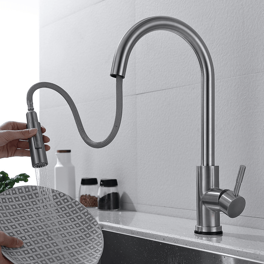 Davy | Kitchen Faucet with Motion Sensor, Pull-Out