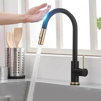 Davy | Kitchen Faucet with Motion Sensor, Pull-Out