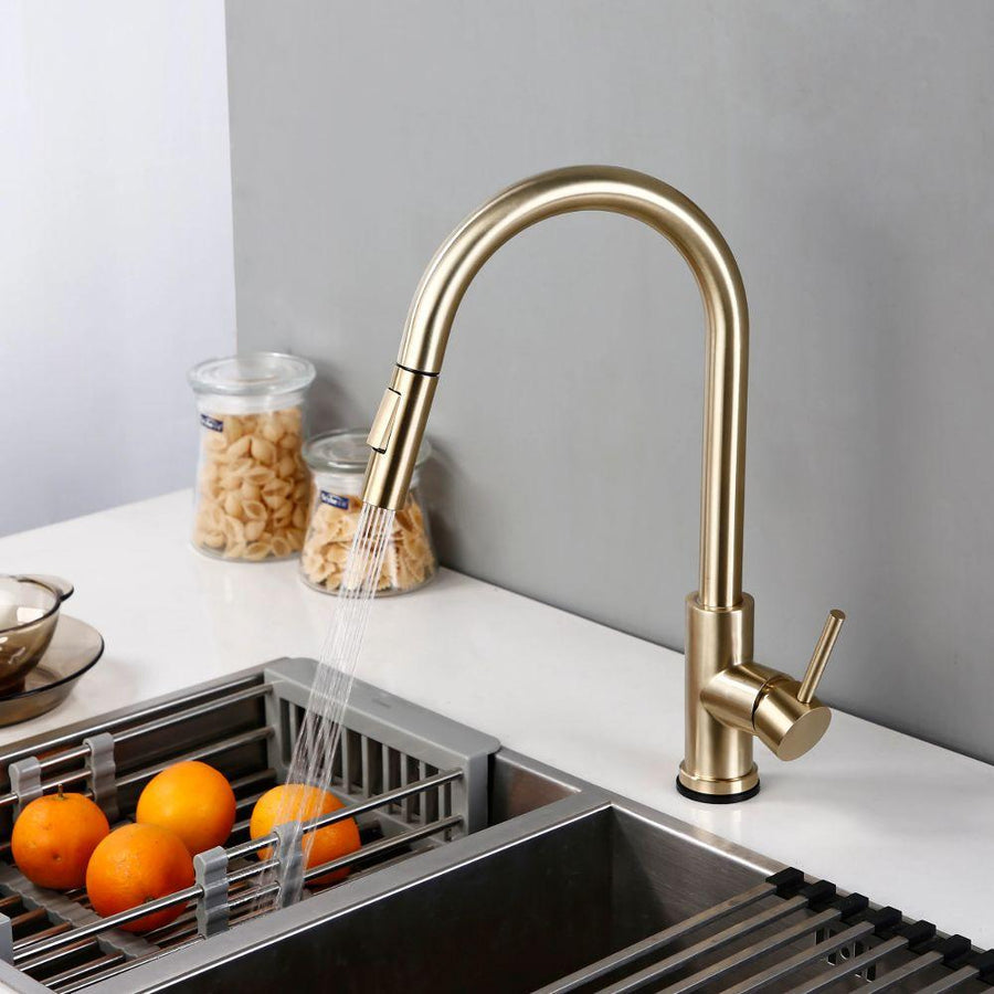 Davy | Kitchen Faucet with Motion Sensor, Pull-Out