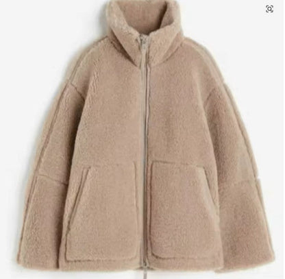 Cozy Oversized Lambswool Jacket