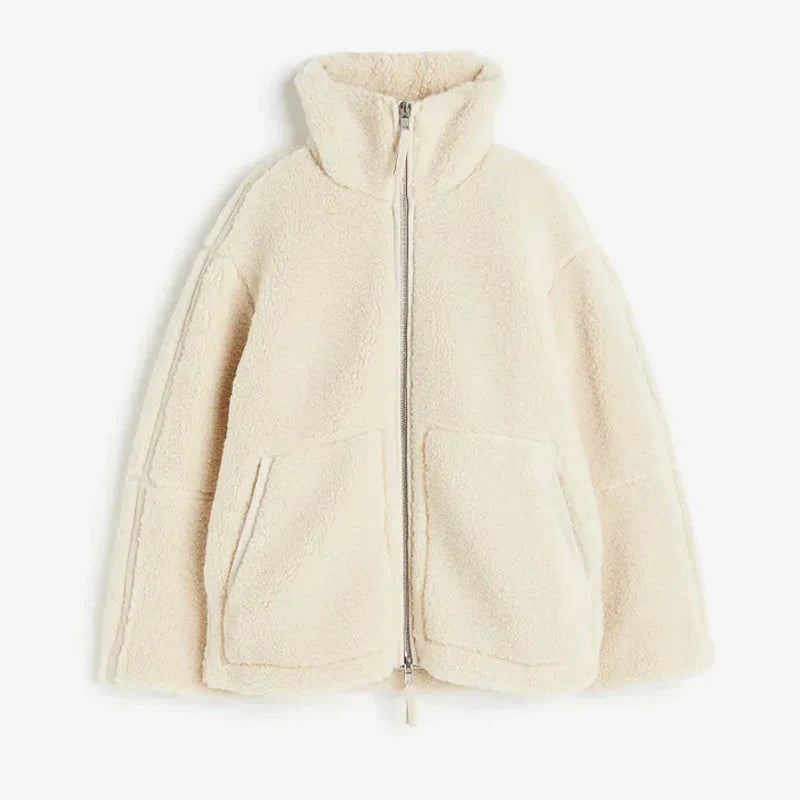 Cozy Oversized Lambswool Jacket
