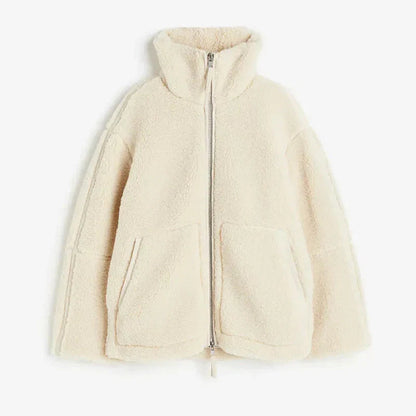 Cozy Oversized Lambswool Jacket