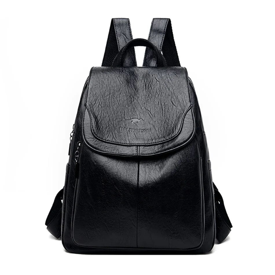 Davy | Leather Backpack for Women