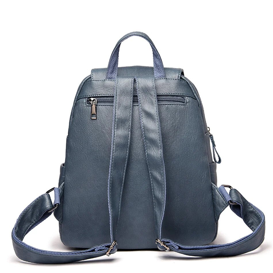 Davy | Leather Backpack for Women