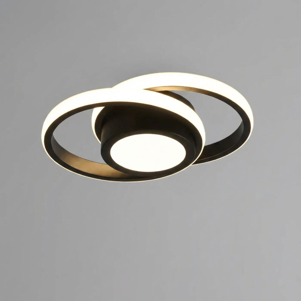 Davy | LED Ceiling Lamp with Double Ring Design