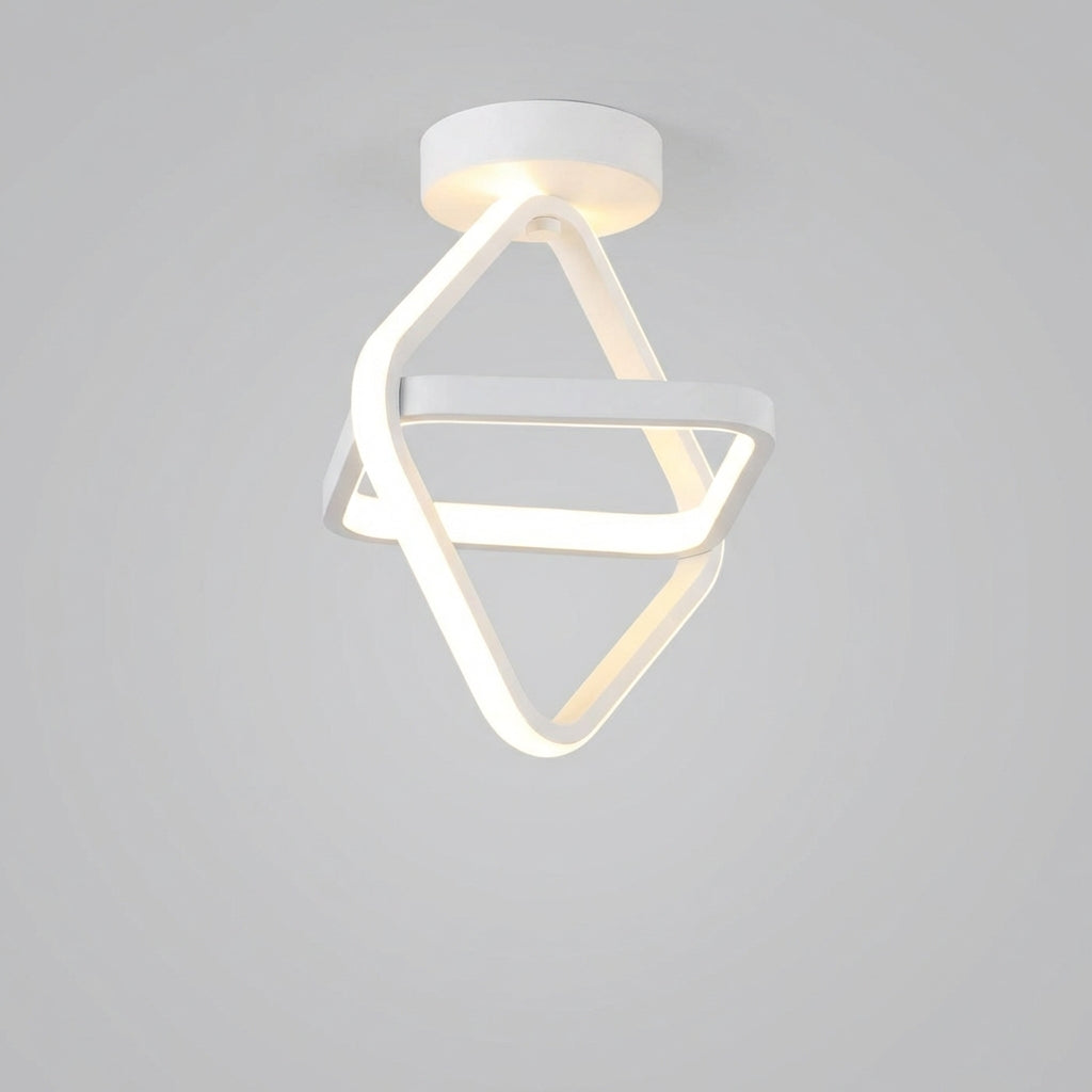 Davy | LED Ceiling Lamp with Double Ring Design
