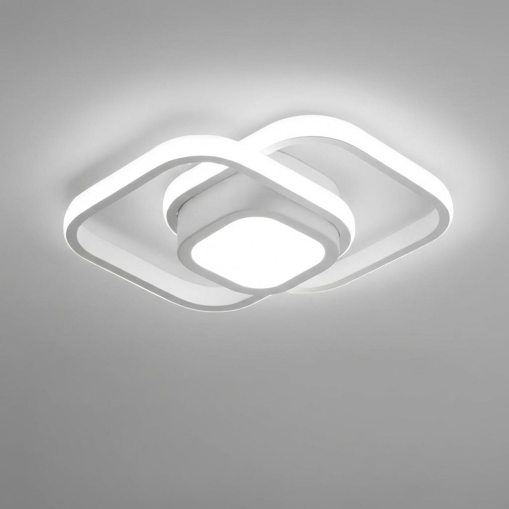 Davy | LED Ceiling Lamp with Double Ring Design