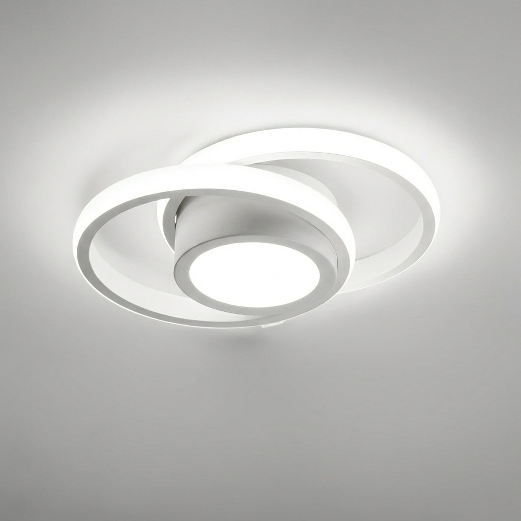 Davy | LED Ceiling Lamp with Double Ring Design