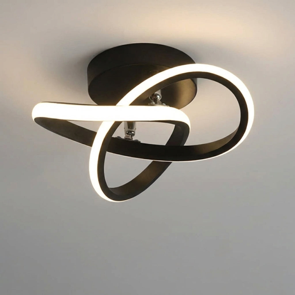 Davy | LED Ceiling Lamp with Double Ring Design