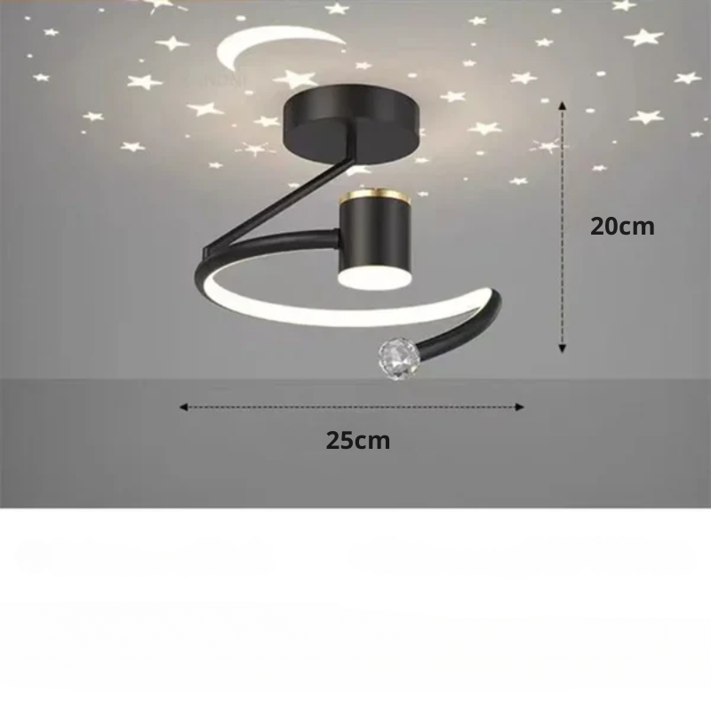 Davy | LED ceiling lamps with starry sky – Modern pendant lamp design for children's rooms and living rooms