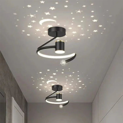 Davy | LED ceiling lamps with starry sky – Modern pendant lamp design for children's rooms and living rooms