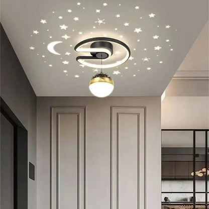 Davy | LED ceiling lamps with starry sky – Modern pendant lamp design for children's rooms and living rooms