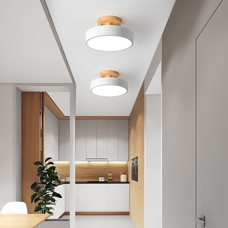 Davy | Adjustable Color LED Flush Mount Light with Integrated LED