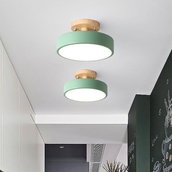 Davy | Adjustable Color LED Flush Mount Light with Integrated LED