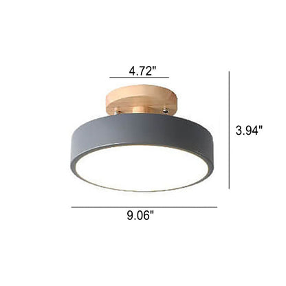 Davy | Adjustable Color LED Flush Mount Light with Integrated LED