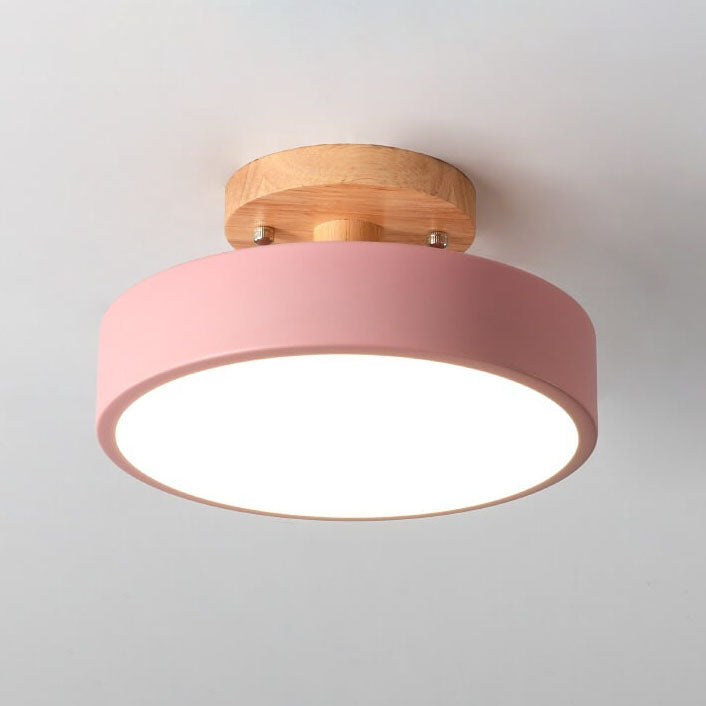 Davy | Adjustable Color LED Flush Mount Light with Integrated LED