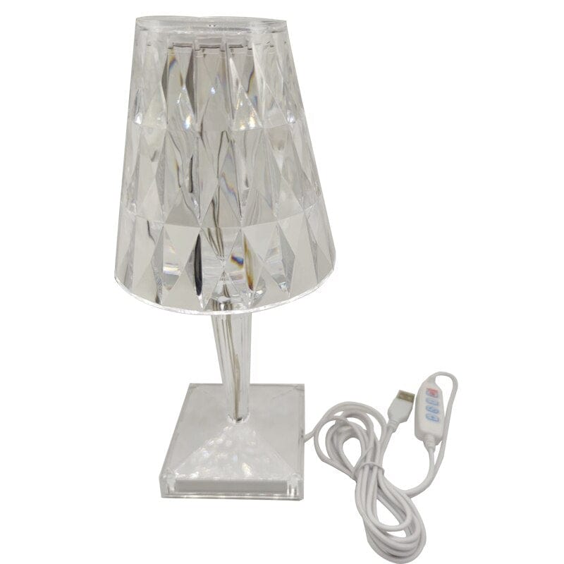 Davy | Crystal Touch Table Lamp | Rechargeable LED Accent Light