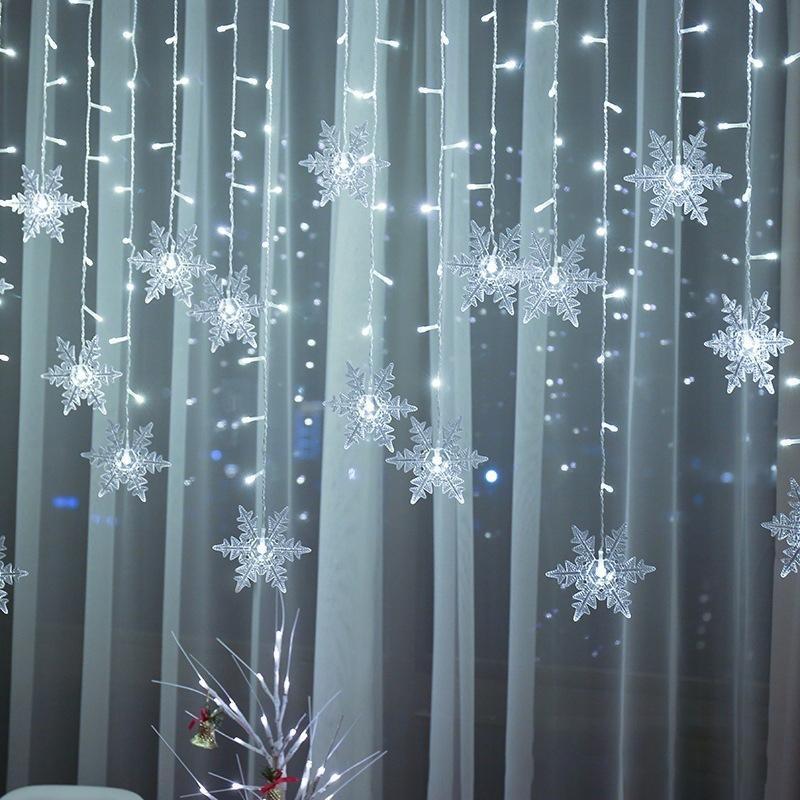 Davy | Snowflake LED Curtain Lights for Any Space