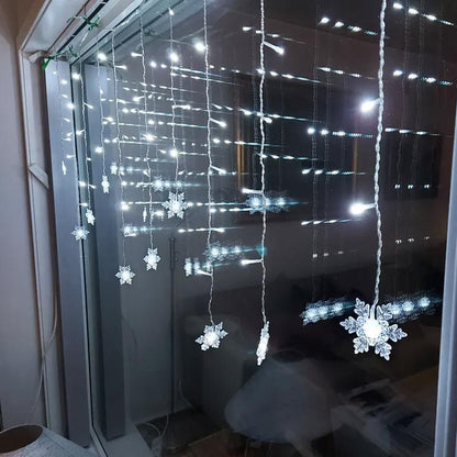 Davy | Snowflake LED Curtain Lights for Any Space
