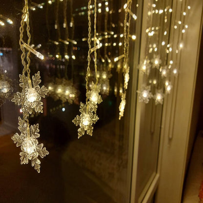 Davy | Snowflake LED Curtain Lights for Any Space
