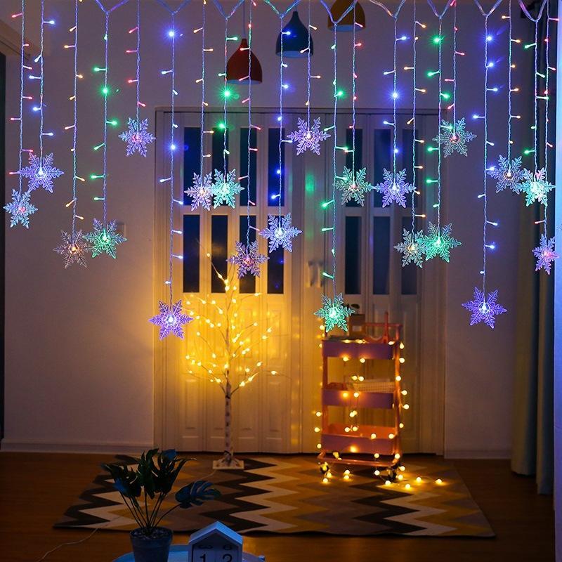 Davy | Snowflake LED Curtain Lights for Any Space