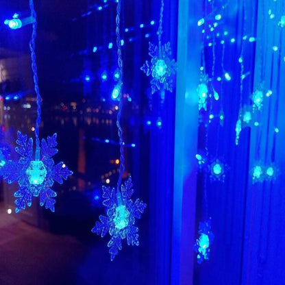 Davy | Snowflake LED Curtain Lights for Any Space