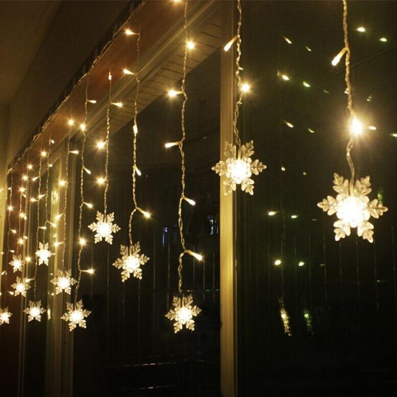 Davy | Snowflake LED Curtain Lights for Any Space