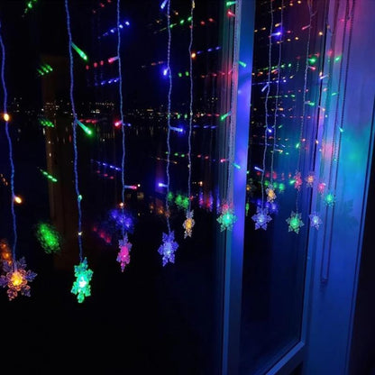 Davy | Snowflake LED Curtain Lights for Any Space
