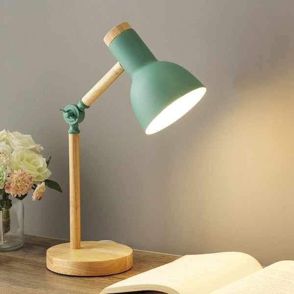 Davy | Wood Accent LED Task Lamp