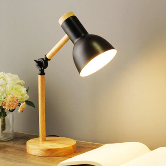 Davy | Wood Accent LED Task Lamp