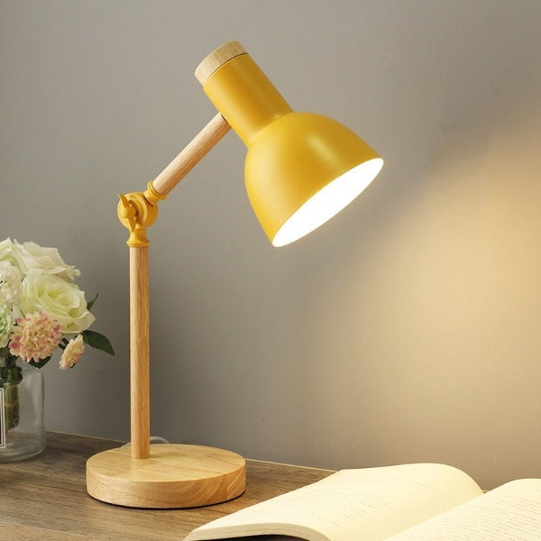 Davy | Wood Accent LED Task Lamp