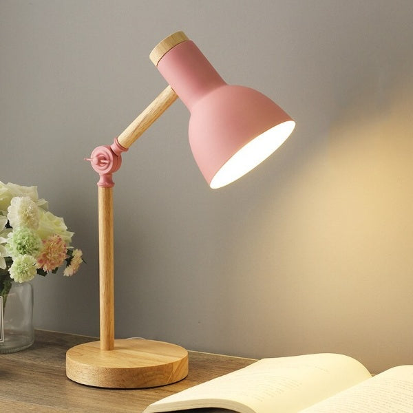 Davy | Wood Accent LED Task Lamp