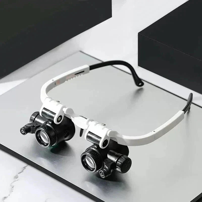 Davy | LED Magnifying Glasses with 8x, 15x, and 23x Magnification for Detailed Viewing and Precision Work